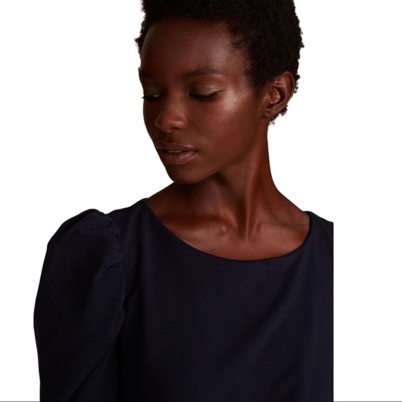 NWT LA VIE REBECCA TAYLOR French Terry Dress - Picture 6 of 7